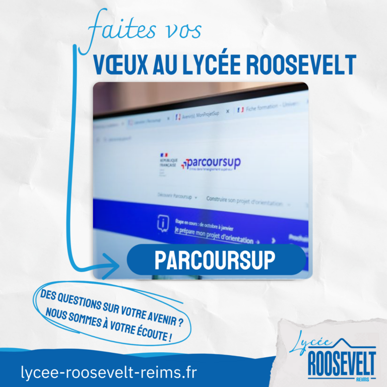 roosevelt parcoursup